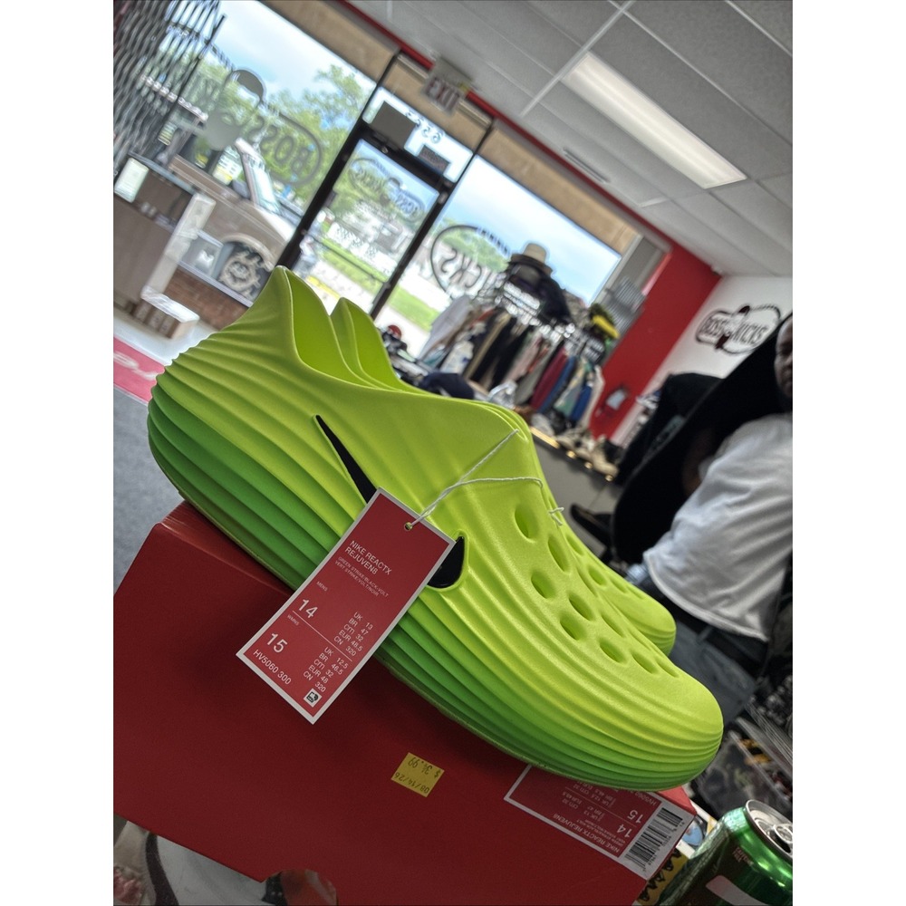 Nike ReactX Rejuven8 Men's Shoes (Green Strike/Volt/Black) HV5060 300 SZ 14 New